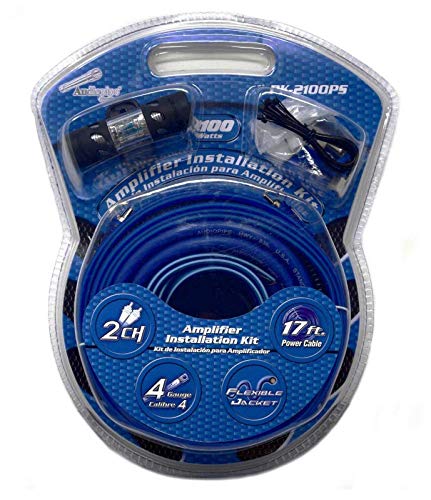 4 Gauge Platinum Series Amplifier Installation Kit   Complete 2100 Watt Car Audio Systems