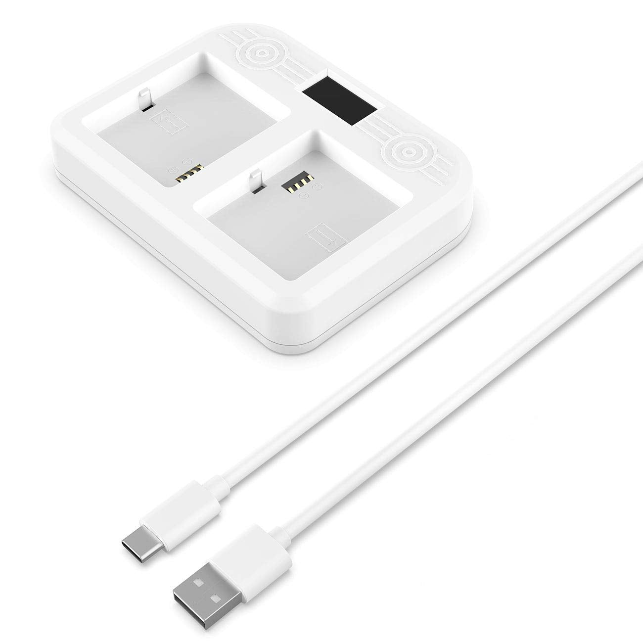 Holaca Battery Charger Station Compatible With Arlo Ultra/Ultra 2 Arlo Pro 3 And Pro 3 Pro 4 Pro 5S Floodlight Camera   Dual Charging Station (2 Ports)(Led Display)   Charger For Arlo Battery Only