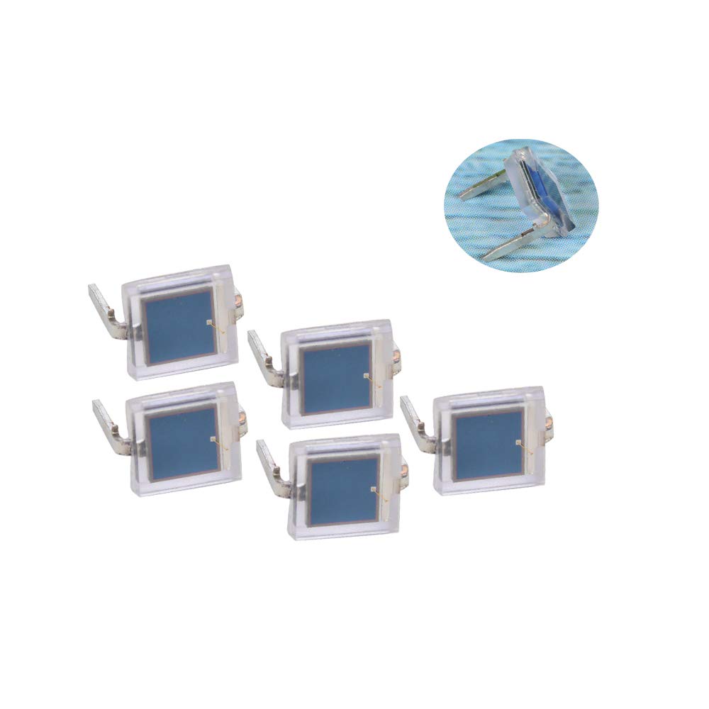 Comimark 5Pcs Bpw34 Silicon Pin Photodiode Dip 2