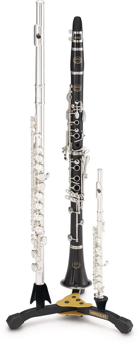 Hercules Stands Ds543Bb Flute/Clarinet/Piccolo Stand With Bag