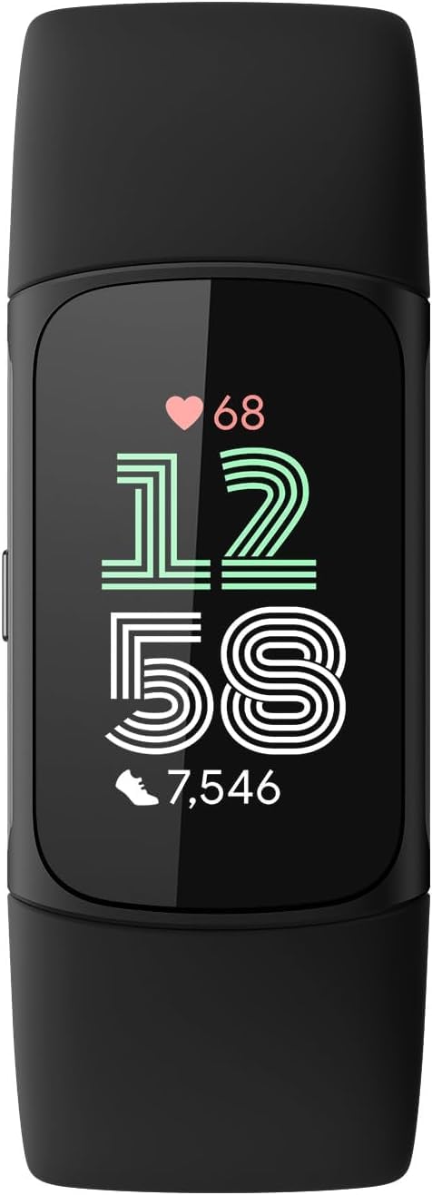Fitbit Charge 6 Activity Tracker Heart Rate Monitoring, 7 Day Battery, Integrated Google Apps, Maps & Wallet, In Depth Health In
