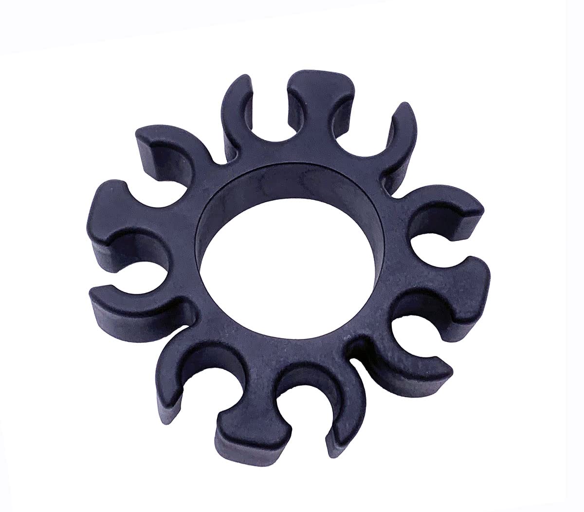 Jiayouy Silicone E Drum Stick Holder Clip Holds Up To 4 Pairs Drumsticks Holder Display Stand Drumstick Accessories (Black)