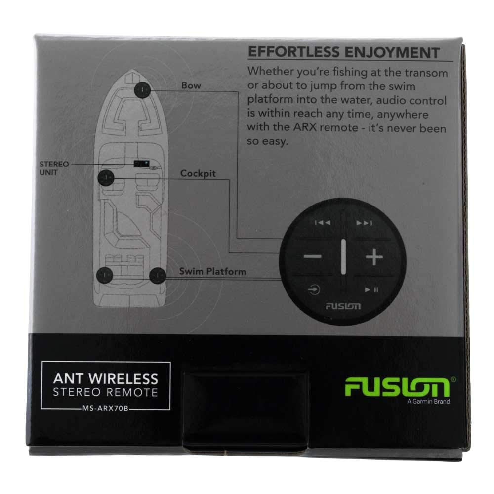 Fusion MS-ARX70B ANT Wireless Remote, Black, A Garmin Brand