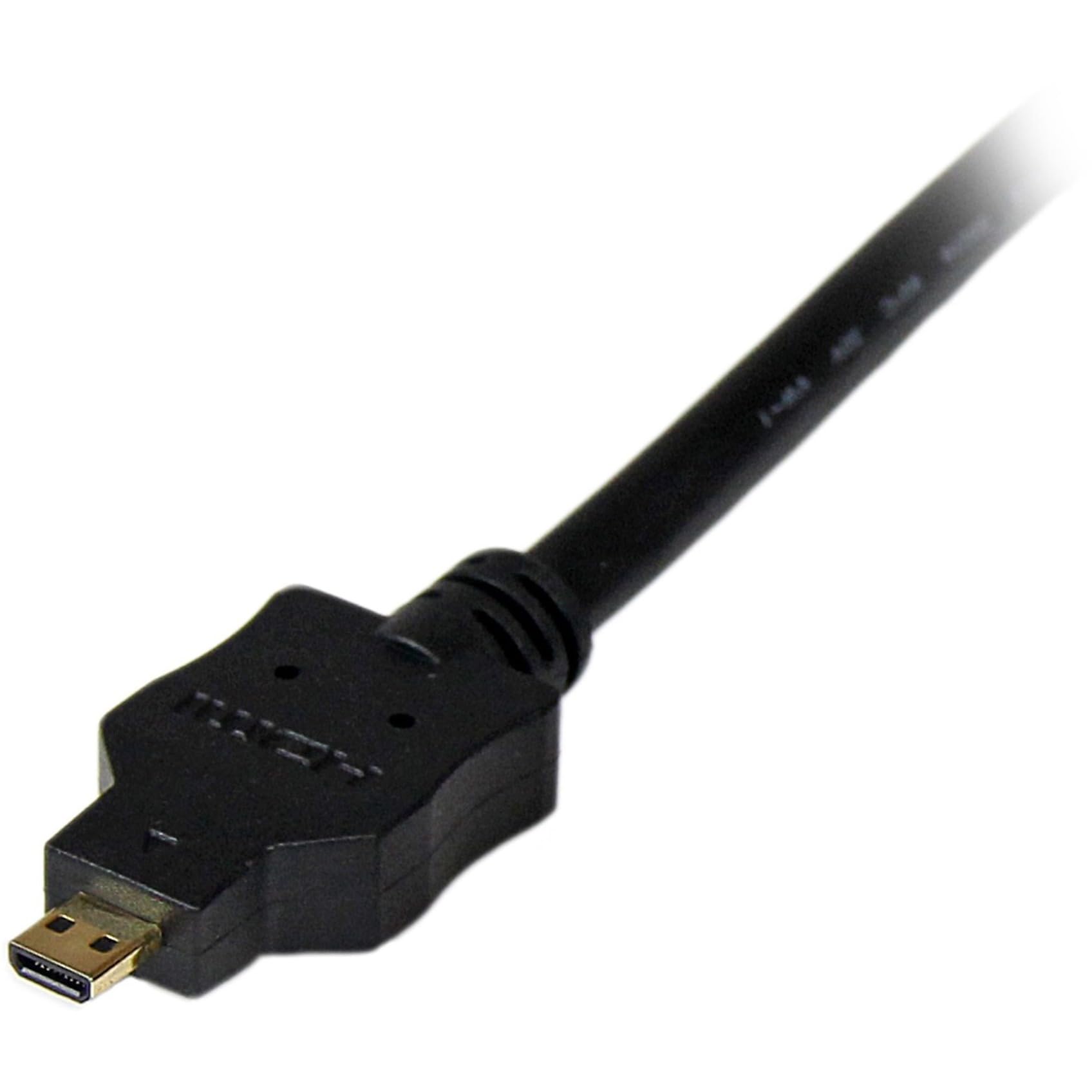 Startech.Com 2M Micro Hdmi To Dvi D Cable   M/M   2 Meter Micro Hdmi To Dvi Cable   19 Pin Hdmi (D) Male To Dvi D Male   1920X12