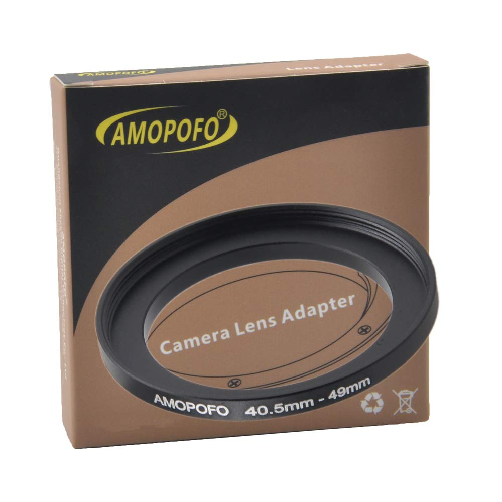 40.5Mm To 49Mm Camera Filter Ring/40.5Mm To 49Mm Step Up Ring Filter Adapter For 49Mm Uv, Nd, Cpl Filter,Metal Step Up Ring