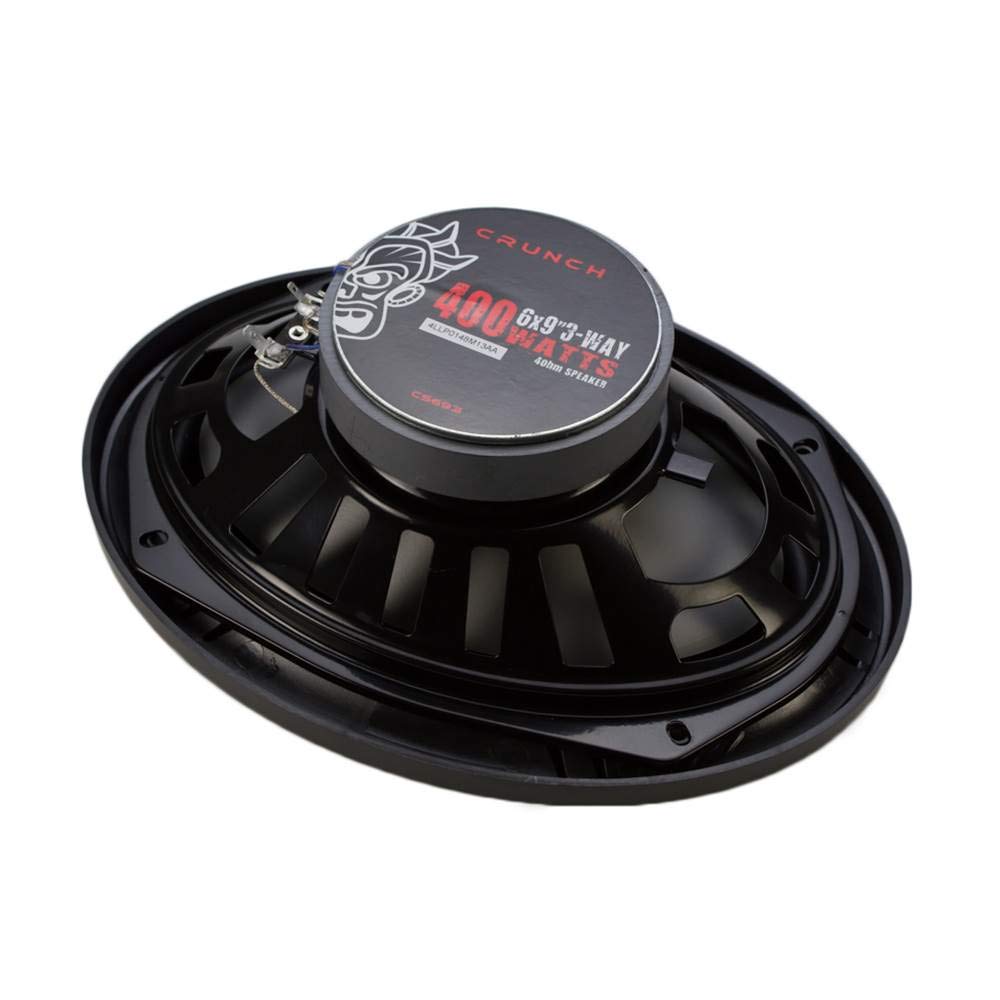 Crunch Cs693 Full Range 3 Way Car Speaker, 6 X 9 Inch