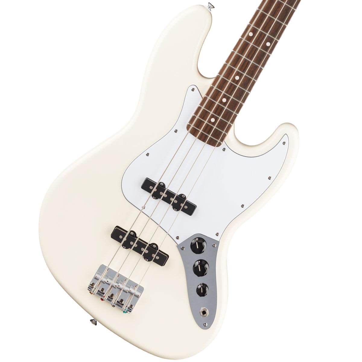 Fender Standard Jazz Bass - Olympic White, Laurel Fingerboard
