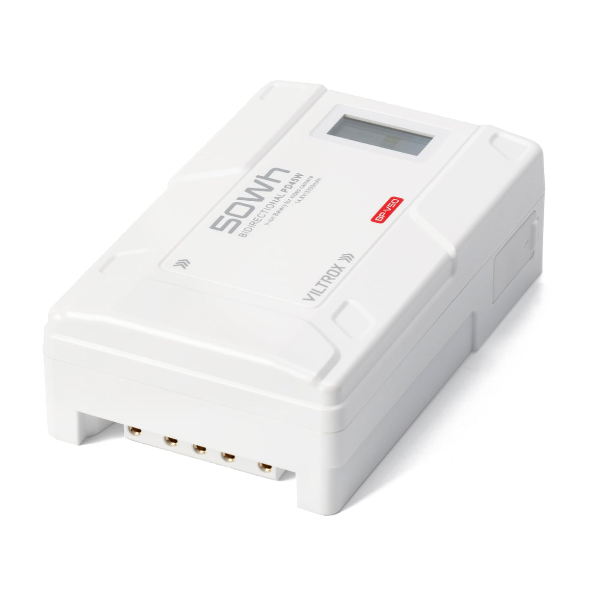 Viltrox V Mount Battery With D Tap, 50W 3350Mah V Mount V Lock Battery Plate With 4 Pin Xlr Output & 14.4V Output, Support 45W P