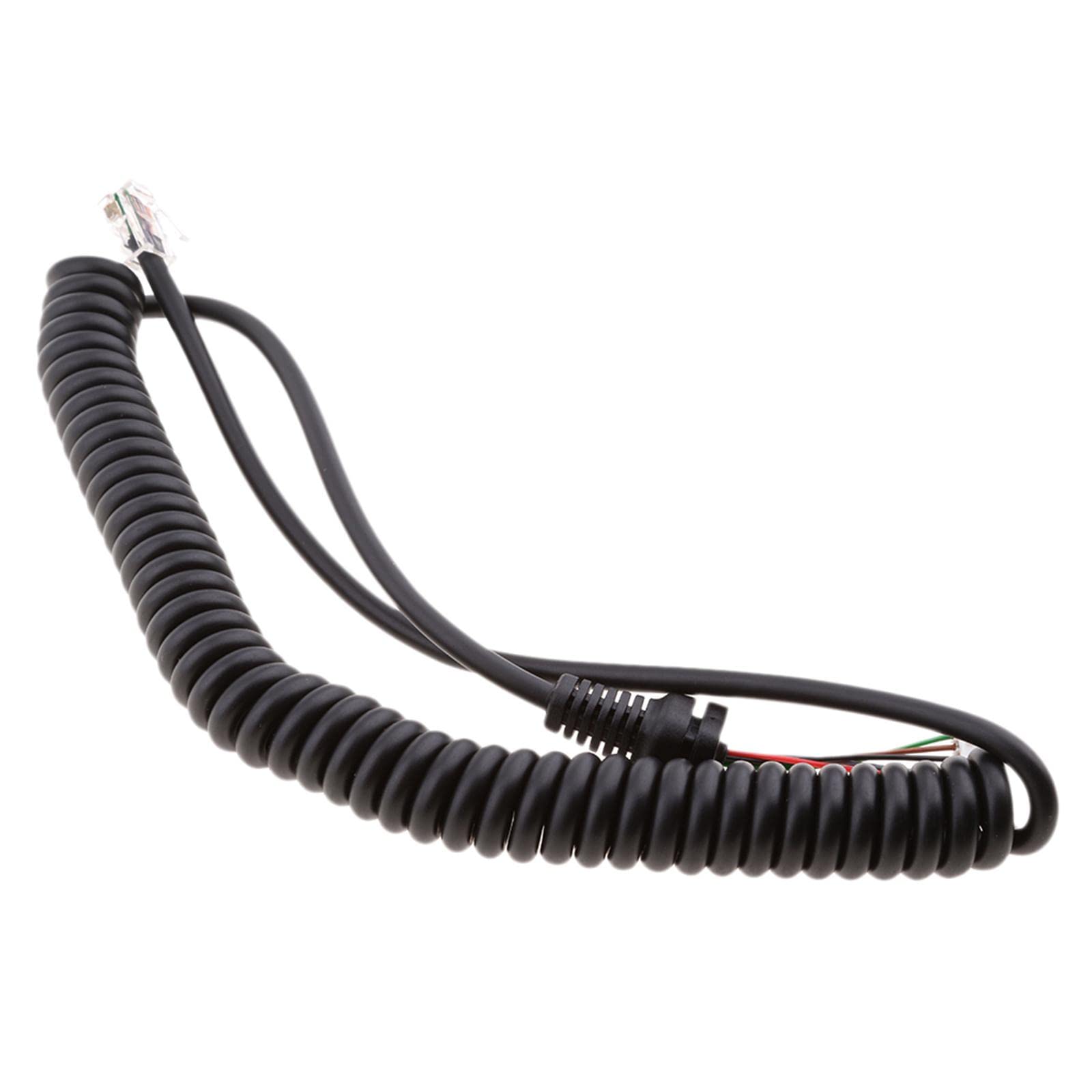Zoomella Microphone Cable Mic Cord Wire For Yaesu Mh48A6J/42B6J/Ft1500/Ft7900/Ft1807