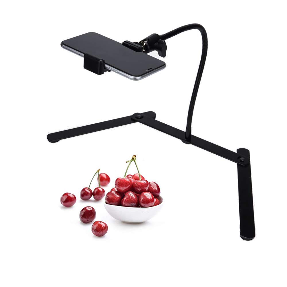 Photo Copy Pico Projector Stand Overhead Tripod Video Stand Phone Mount Flexible Tabletop Stand For Live Streaming Video Recordi