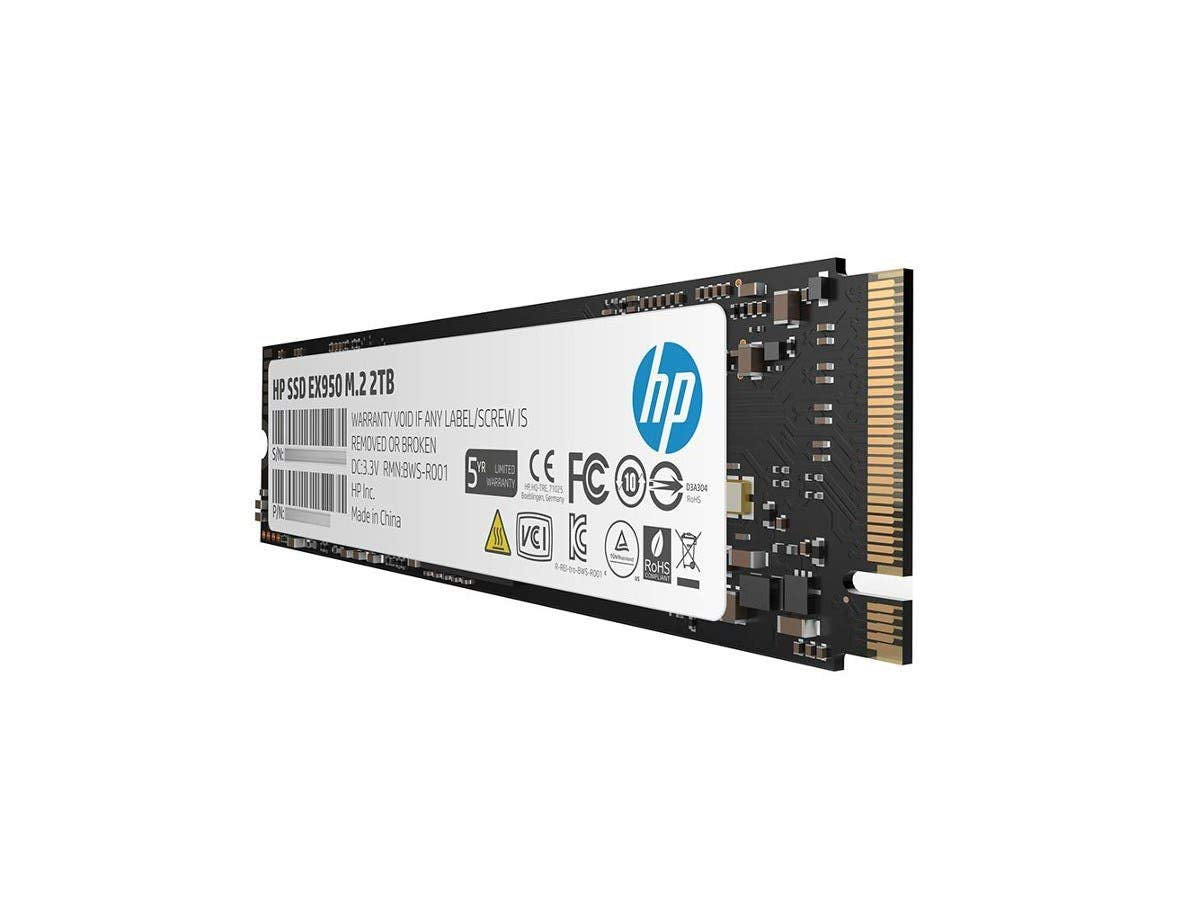 Hp Ex950 M.2 2Tb Pcie 3.1 X4 Nvme 3D Tlc Nand Internal Solid State Drive (Ssd) 5Ms24Aa#Abc