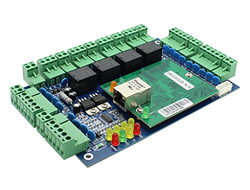 Professional 4 Doors Tcp/Ip Network Wiegand 26/34 Bit Access Control Board Panel Access Controller