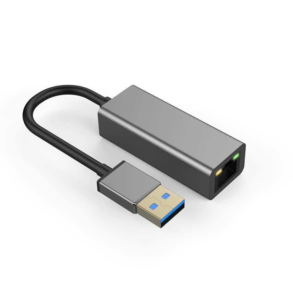 Usb 3.0 Ethernet Adapter, Huesapan Usb 3.0 To 1000/100/10 Mbps Gigabit Ethernet Lan Network Adapter Compatible For Nintendo Swit