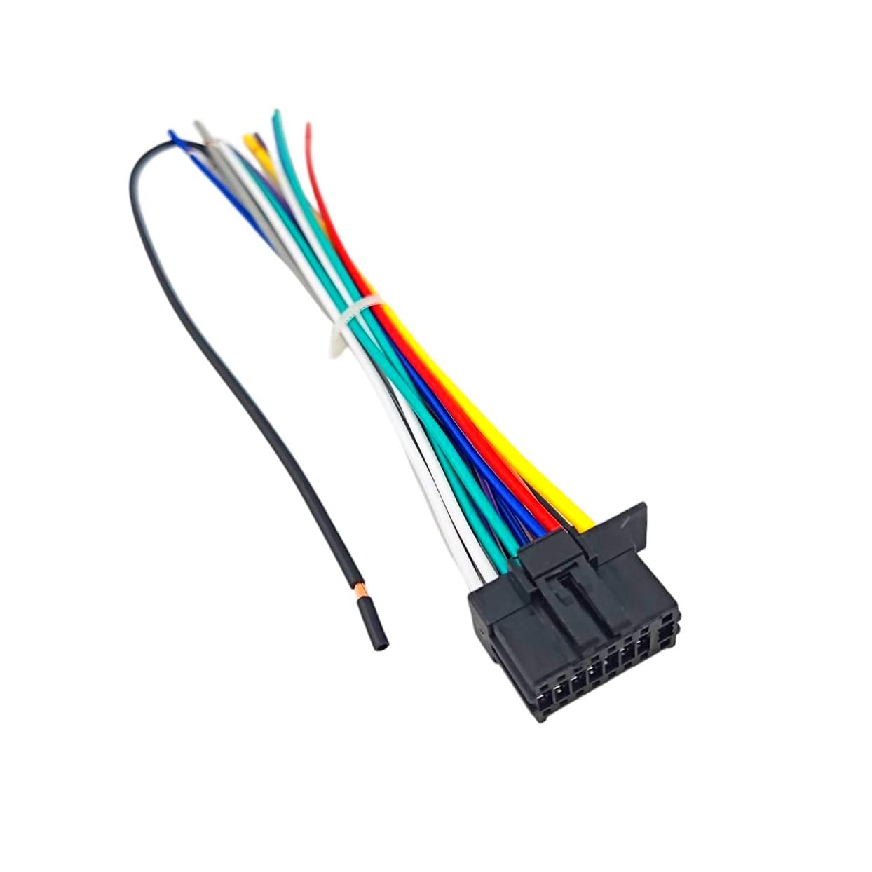 Wire Harness Replacement For Jvc Car Radio Kd R490 Kd R790Bt Kd Sr86Bt Kd Sx24Bt Kd Sx26Bt Kd T710Bt Kd T910Bts Kd Td71Bt Kd X270Bt Kd X370Bts Kw R940Bts Kw V140Bt Kw V250Bt Kw V25Bt Kw V350Bt