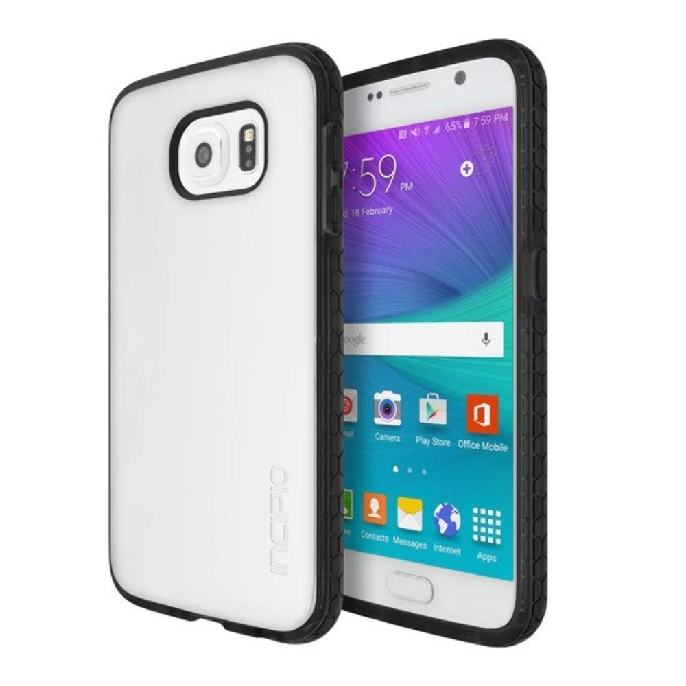 Incipio Octane Carrying Case for Samsung Galaxy S6 - Retail Packaging - Frost/Black