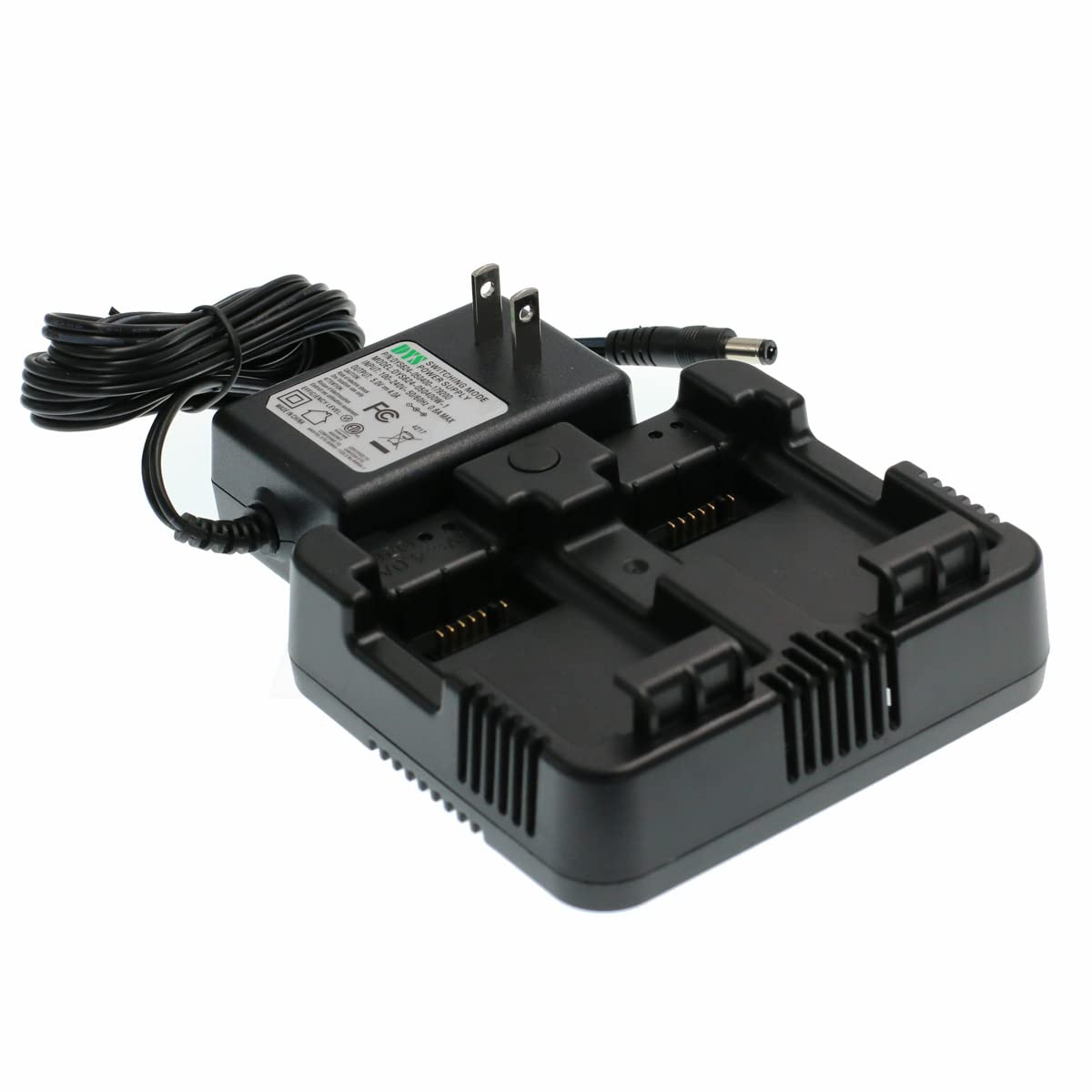 Dual Battery Charger For Nikon Nivo 2M 2C 5M 5C Trimble M3 Tsc2 Nomad Series Dpl 322 Npl322 Total Station