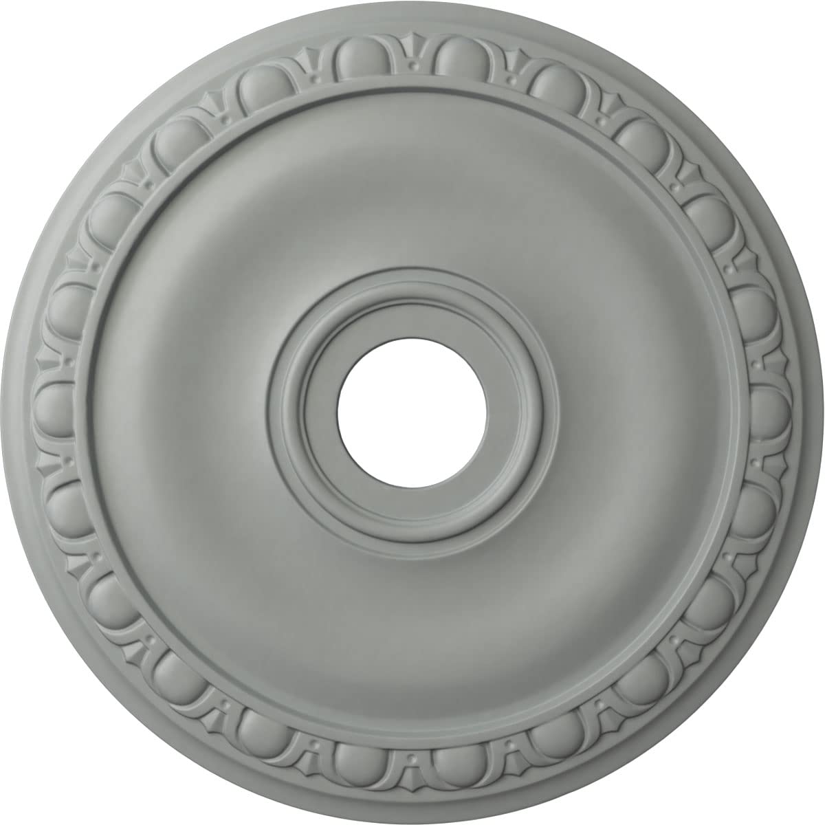 Ekena Millwork Cm20Ja Jackson Ceiling Medallion, 20''Od X 3 5/8''Id X 1''P, Factory Primed