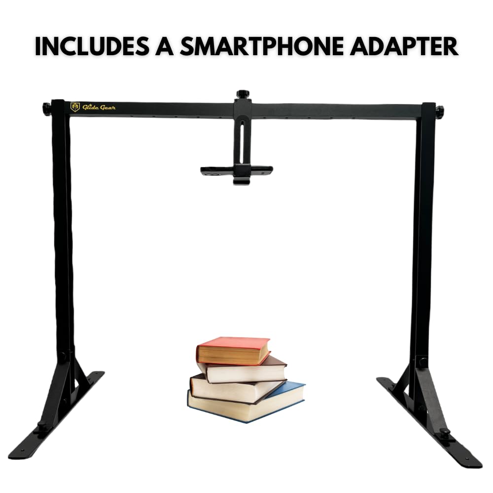 Glide Gear Oh100 Professional Metal Overhead Table Top Mount Stand Photography Studio Dslr Video Camera Iphone Top Down Platform