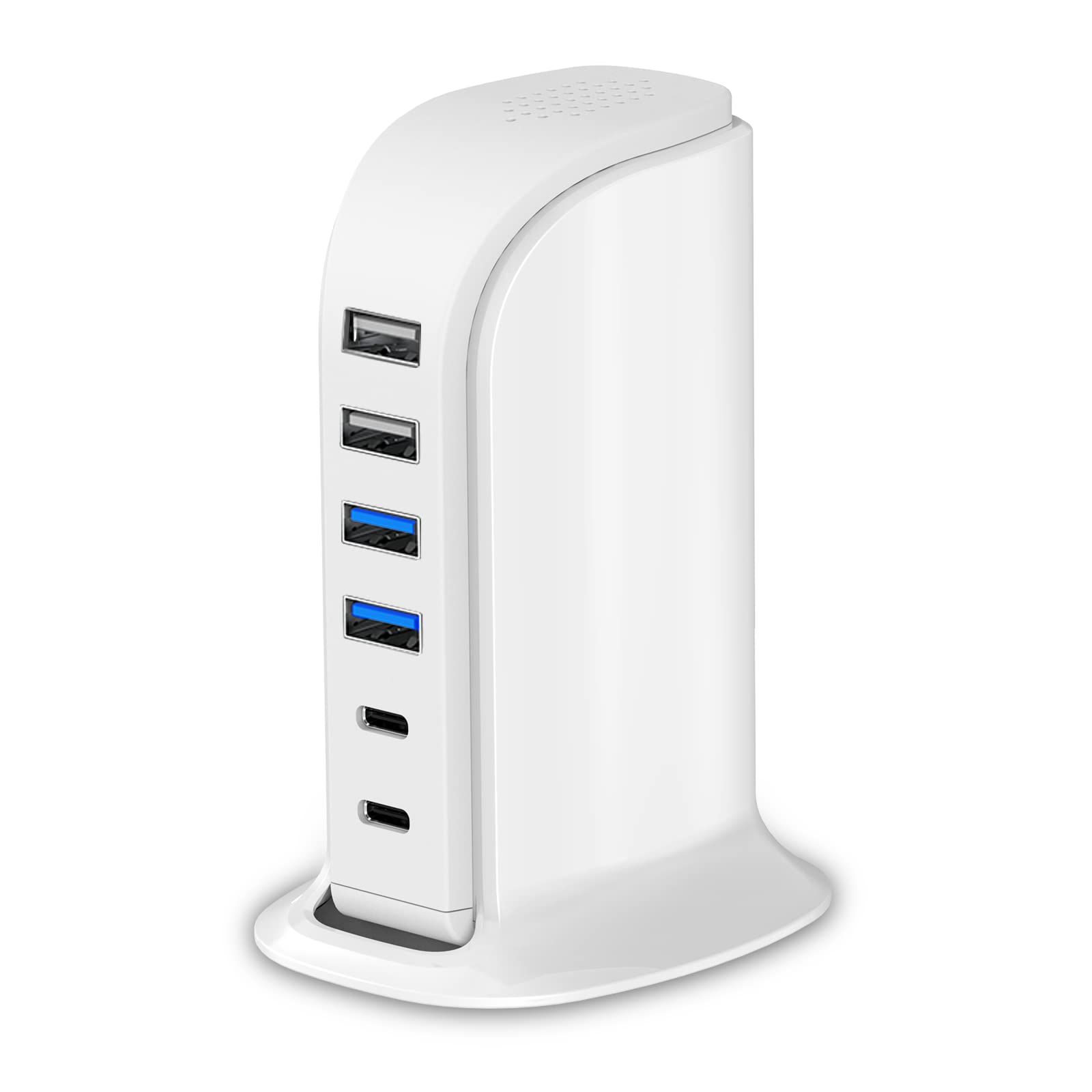Usb Charger Upoy, Charging Station For Multiple Devices 45W, Fast Charging Blocks With Dual Type C Ports, Usb Charging Hub Organ