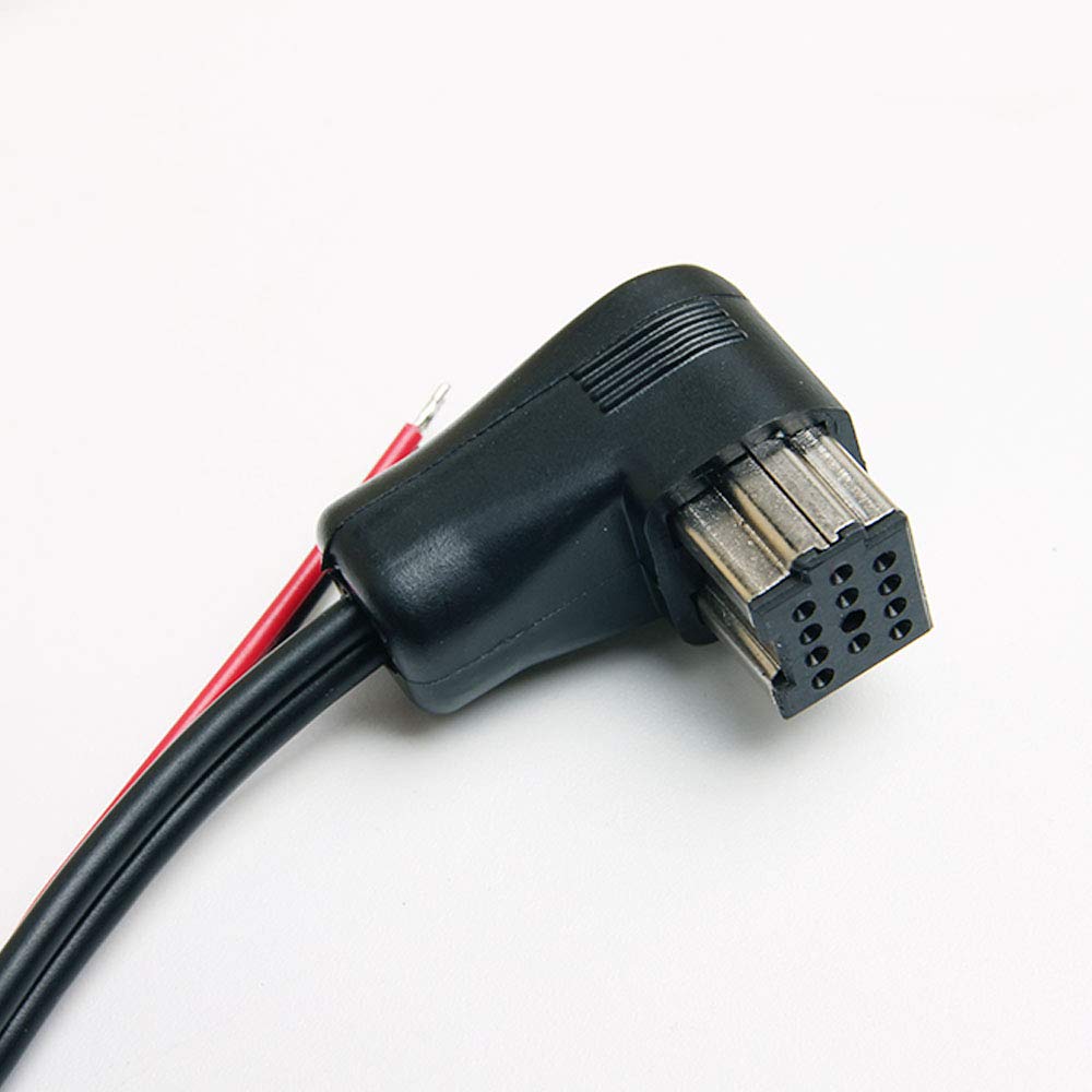 Wixine 1Pcs For Pioneer Ip Bus Ports Car Bluetooth Audio Cable Adapter Receiver 12 Pin Cord