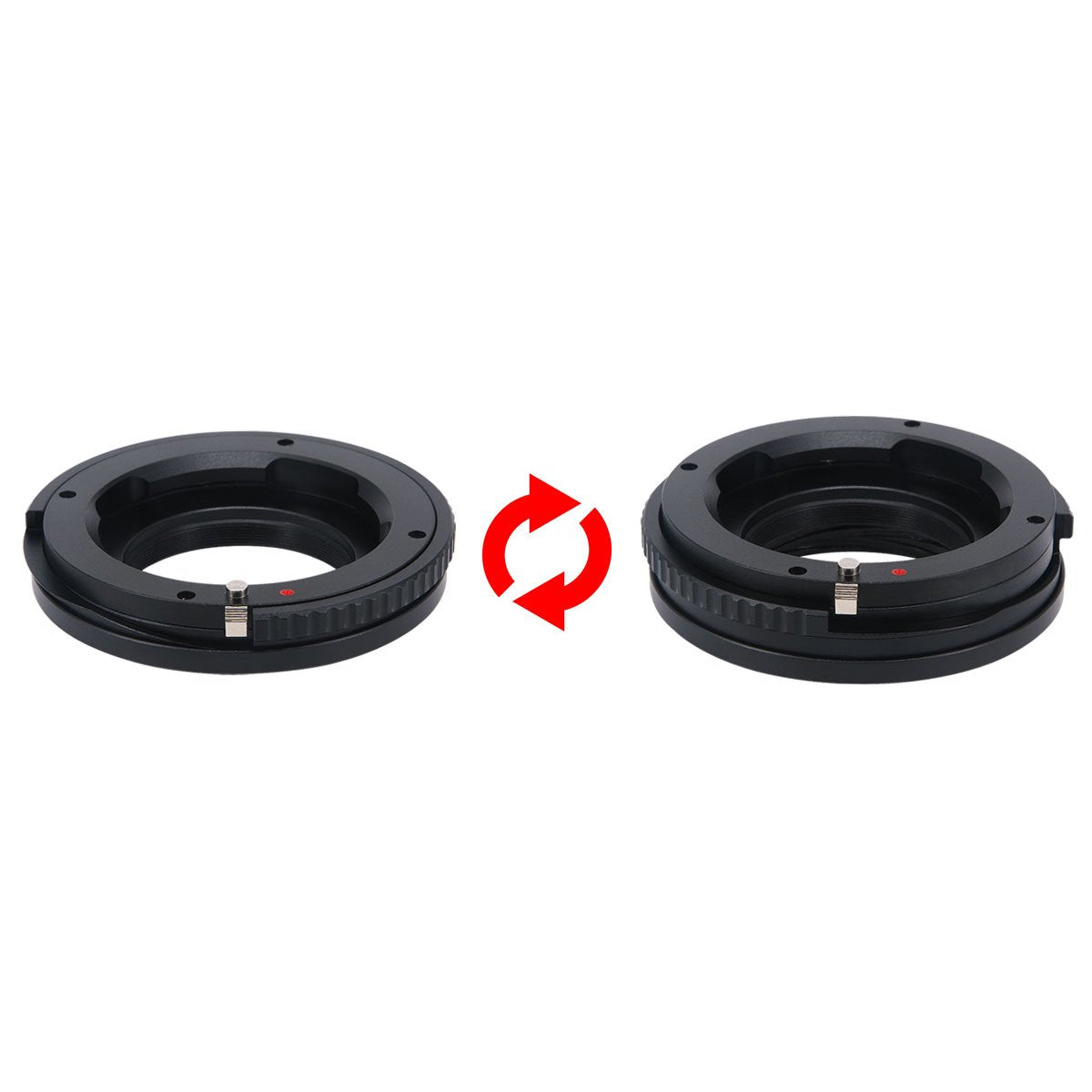 Haoge Macro Focus Lens Mount Adapter For Leica M Lm, Zeiss Zm, Voigtlander Vm Lens To Fujifilm Fuji X Fx Mount Camera Such As X E1 X E2 X E2S X E3 X M1 X Pro1 X Pro2 X T1 X T2 X T3 X T10 X T20 X T30