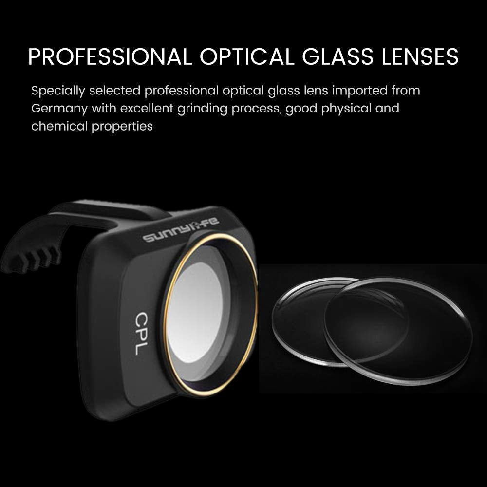 Lens Filter Set Compatible With Dji Mini 4K/Mini 2/Mavic Mini/Mini Se/Mini 2 Se Accessories 6Pcs Filter Combo Multi Coated Filters Camera Lens (Cpl Mcuv Nd4 Nd8 Nd16 Nd32)