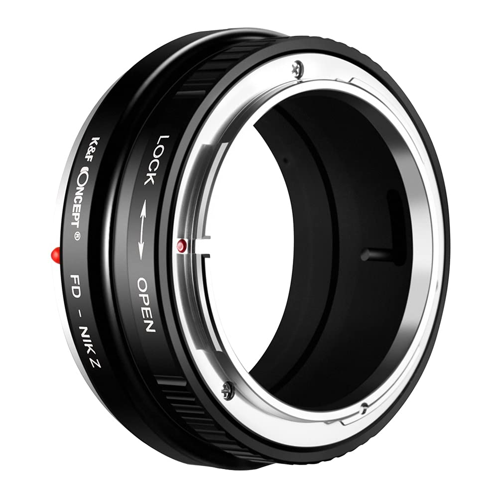 K&F Concept Lens Mount Adapter For Fd Fl Lens To Nikon Z6 Z7 Camera