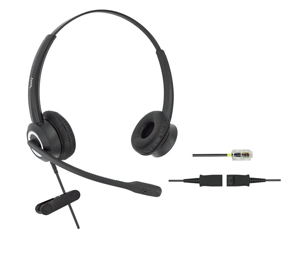 Rj9 Cisco Corded Office Phone Headset Hd Voice For Cisco Ip Phones 6851 6861 7945G 7962G 8811 8841 8845 8851 8861 8961 9951 Series Model,Plus 3.5Mm Adapter For Smartphone