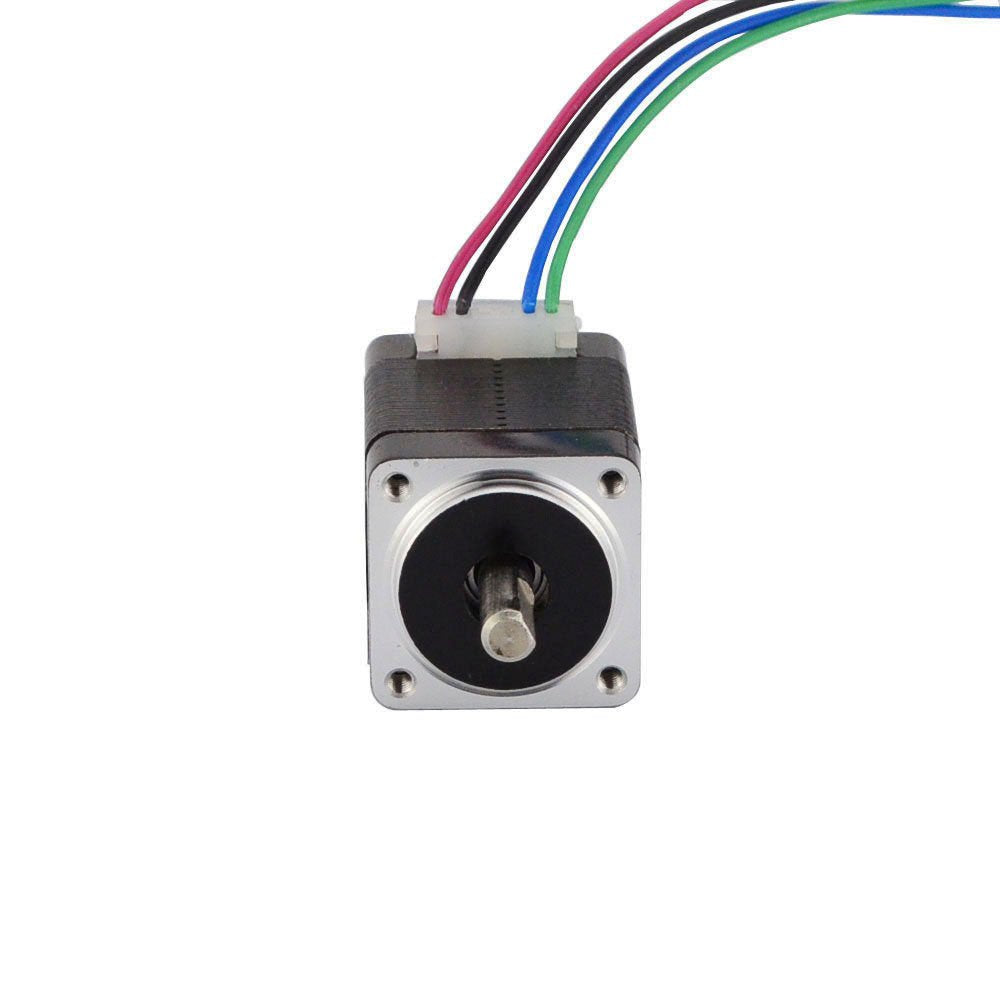 Stepperonline Nema 8 Bipolar Smallest Stepper Motor 1.6Ncm/2.3Oz.In 1.8Deg 28Mm 0.2A 4 Leads