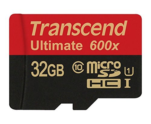 Transcend 32 Gb Microsdhc Class 10 Uhs I Memory Card With Adapter 90 Mb/S (Ts32Gusdhc10U1)