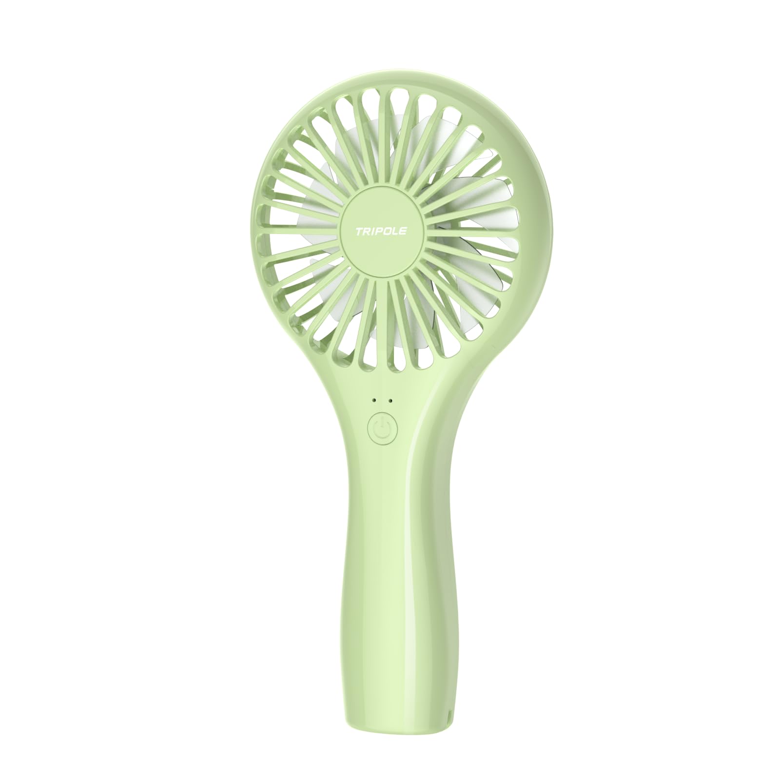Tripole Mini Handheld Fan Personal Portable Fan, Battery Operated Rechargeable Fan Speed Adjustable Powerful Small Eyelash Fan F