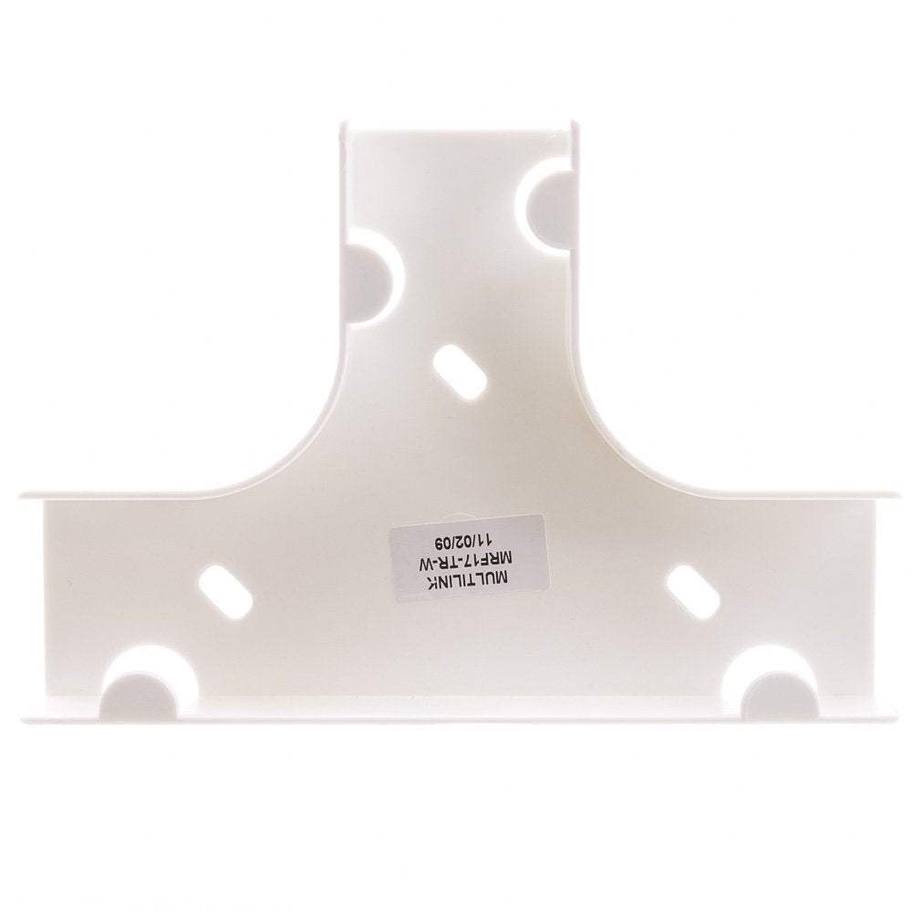 Cord Cover Cable Raceway, 1.75 Inch Surface Mount Cable Raceway Tee On Wall Cord Concealer (Junctions 3 Raceway Runs), Cord Orga