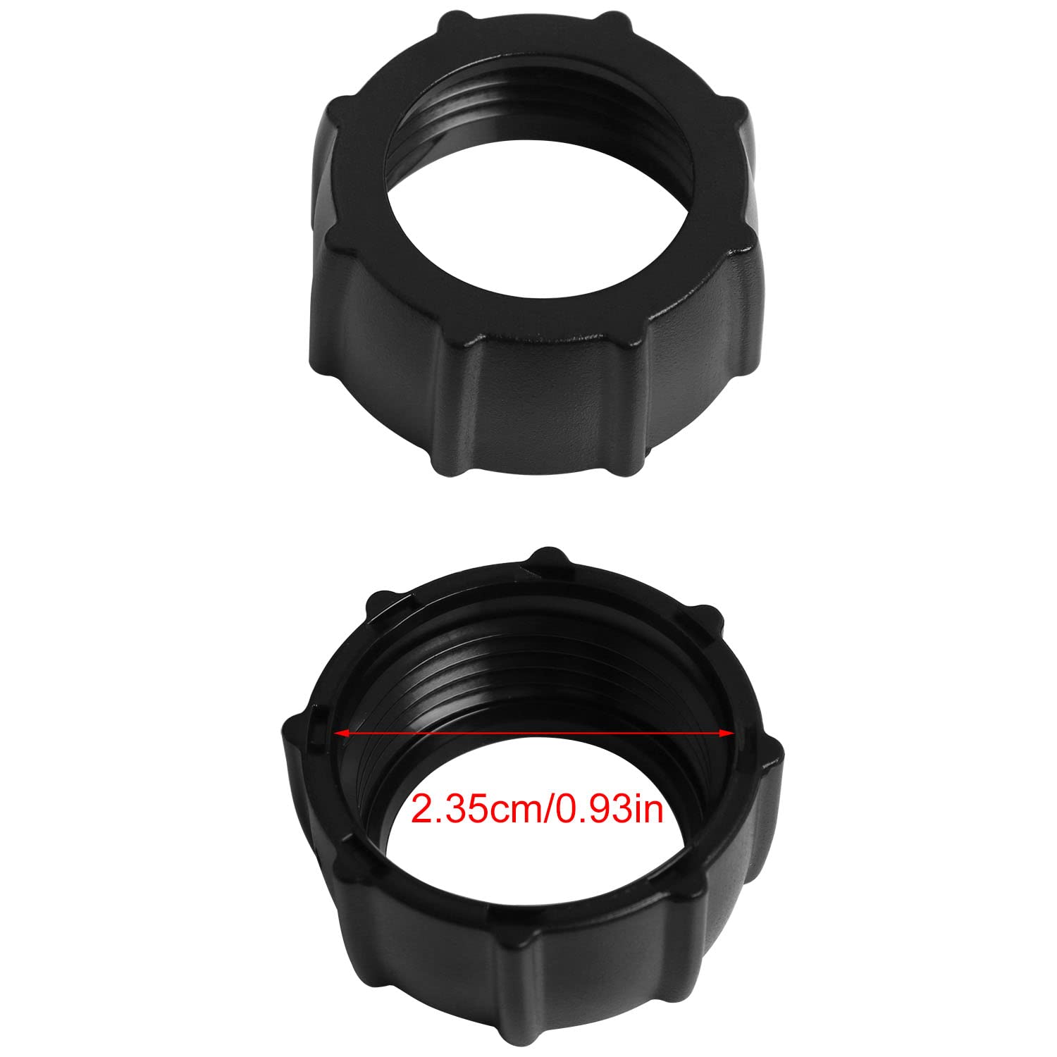 Tightening Ring For 17Mm Ball Joint Fixed Adapter Luorng 9Pcs Car Mount Screw On Head Bracket Holder For Phone Air Outlet Handle