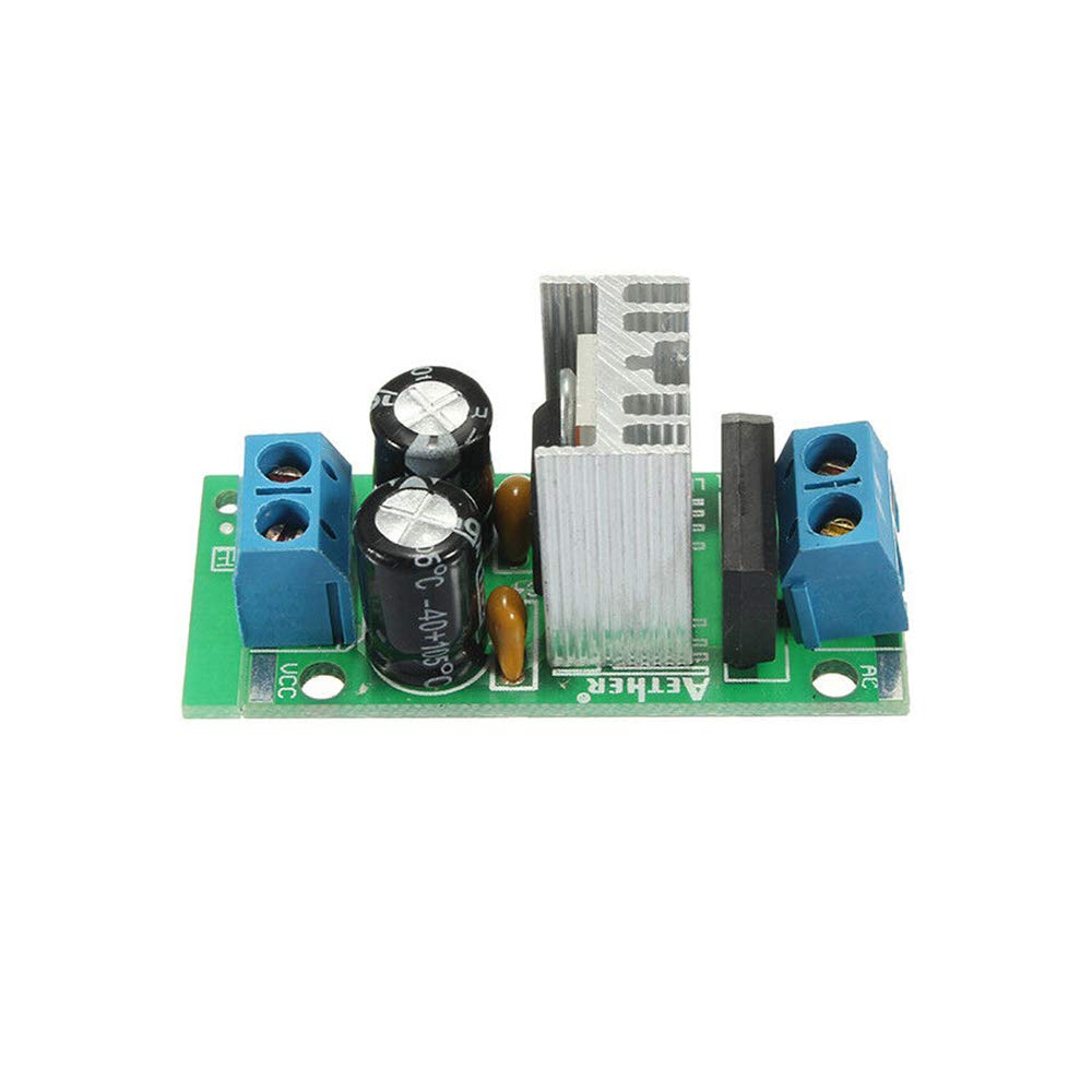 Devmo Lm7812 L7812 Voltage Rectifier Regulator 12 24V Ac Or Dc To 12V Dc Power Supply Converter Module Board