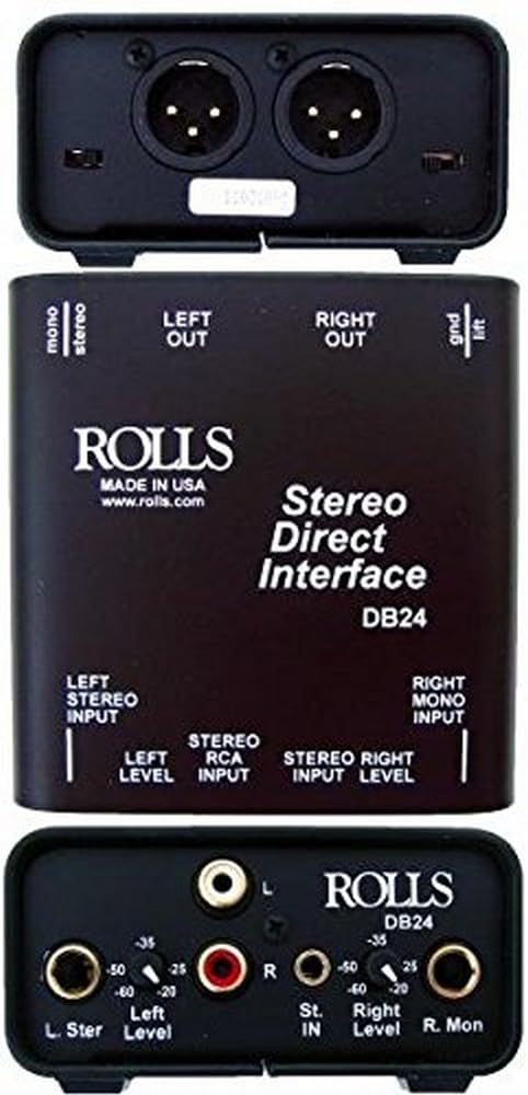 Rolls Stereo Direct Interface (Db24)