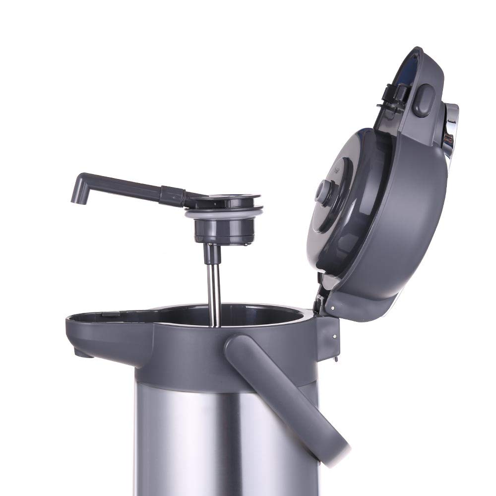 Gint 101 Oz Airpot Coffee Dispenser With Pump, Insulated Coffee Carafe For Hot Liquids, Stainless Steel Vacuum Insulated Pump Di