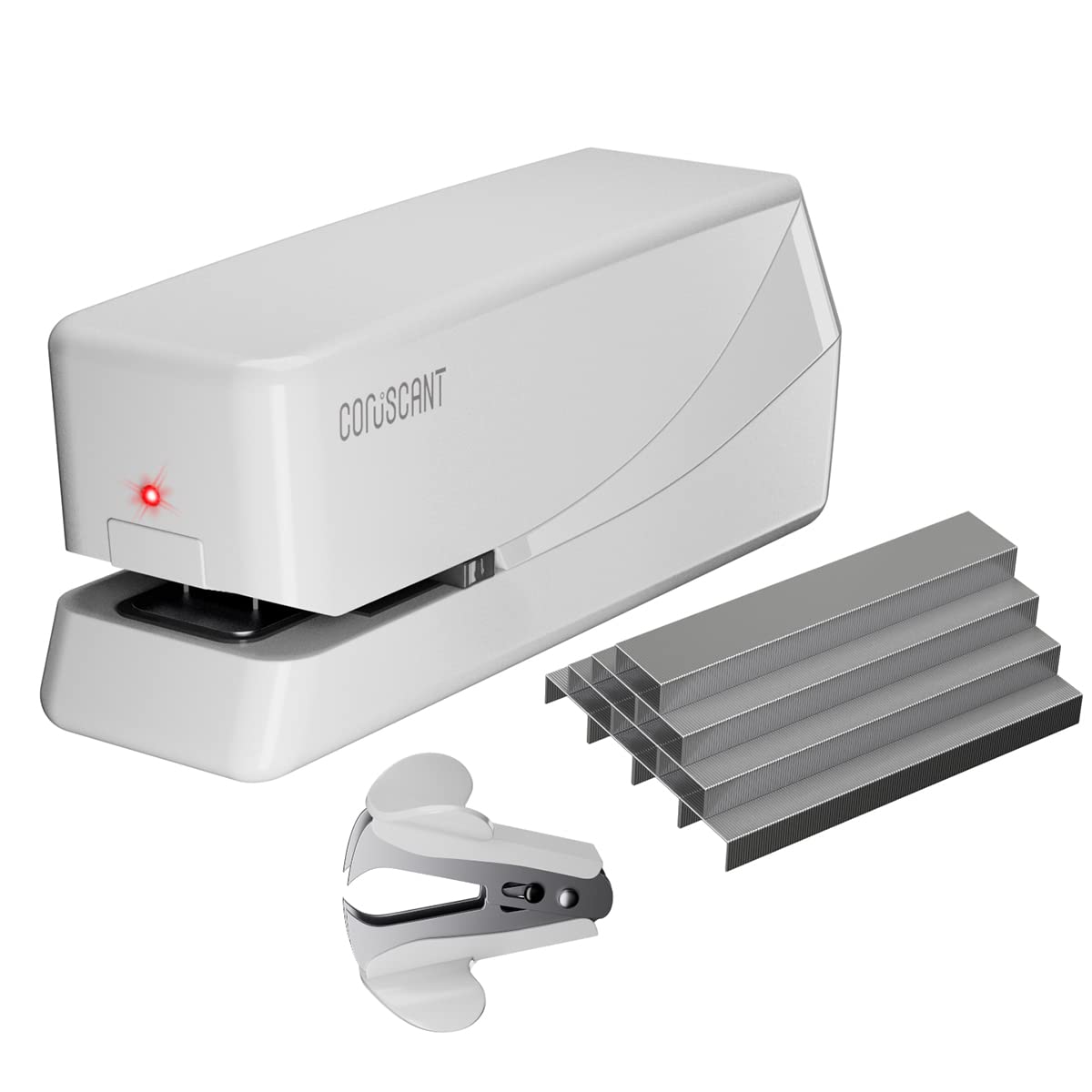 Coruscant Electric Stapler, Automatic Stapler,Electric Stapler Heavy Duty,25 Sheet Capacity, Can Store 210 Staples,Electric Stap