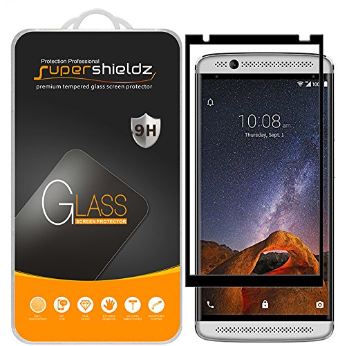 Supershieldz (2 Pack) Designed For Zte (Axon 7 Mini) Tempered Glass Screen Protector, (Full Screen Coverage) Anti Scratch, Bubbl