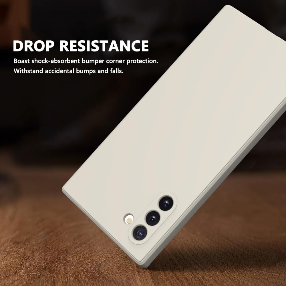 Wogroo For Samsung Galaxy Note 10 Case White, Scratch Resistant With Soft Touch, Slim Thin Phone Cover For Samsung Galaxy Note 1