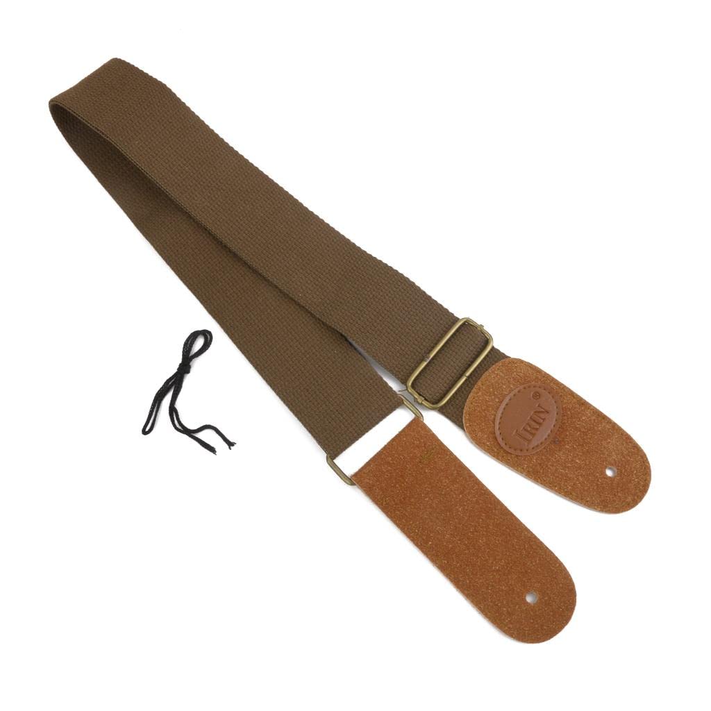 VISTORA Adjustable Guitar Strap for Folk/Acoustic/Electri Guitar Coffee|AcousticElectric Guitar|Electric Guitar|Guitar Accessor