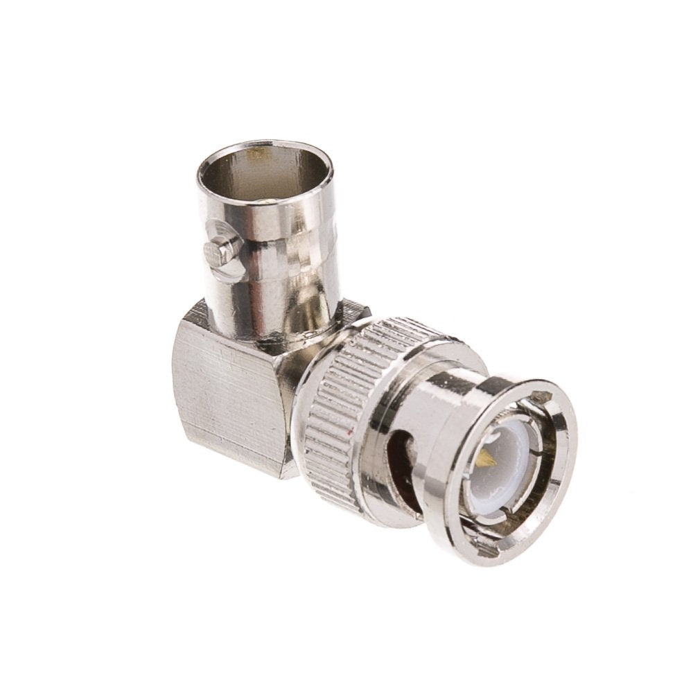 Bnc Right Angle Adapter, Bnc Male To Bnc Female Elbow