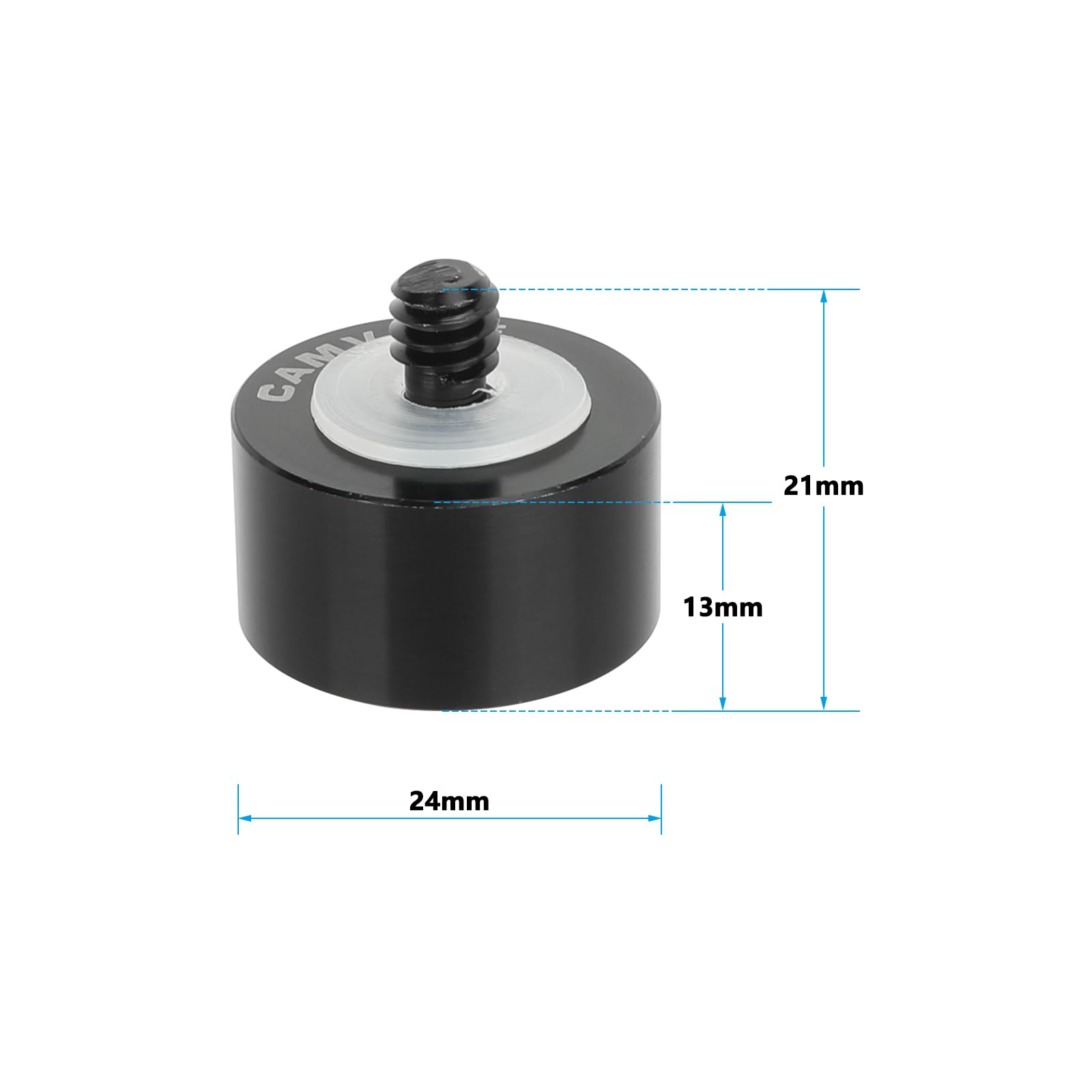 Camvate Mic Stand Adapter 1/4'' Male To 5/8'' Female For Microphone Holder   1313