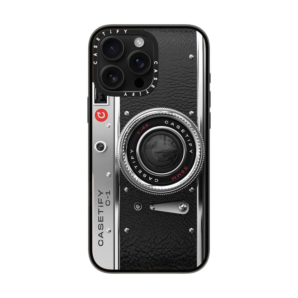 Casetify Compact Case For Iphone 16 Pro Max [Lightweight / 4 Ft. 2X Military Grade Drop Protection/Slim]   Camera Case   Classic