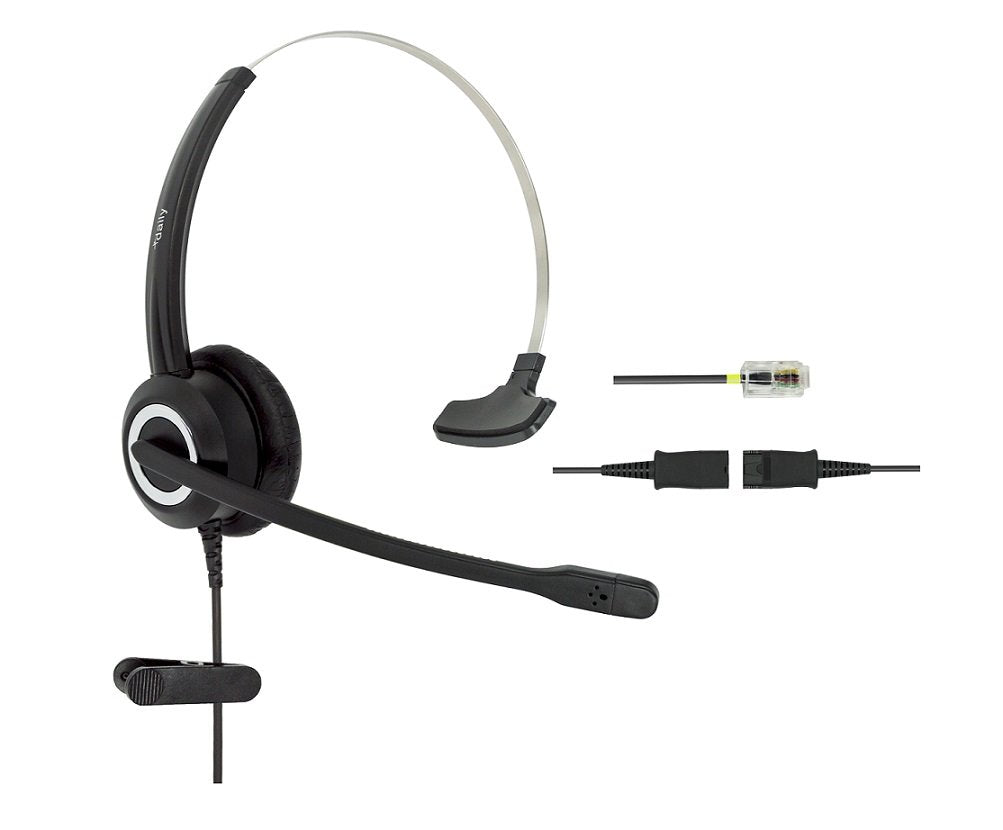 RJ9 Cisco Corded Office Headset HD Voice Compatible Cisco IP Phones 6851 7945g 7962g 8811 8841 8845 8851 8861 8961 9951 Series M
