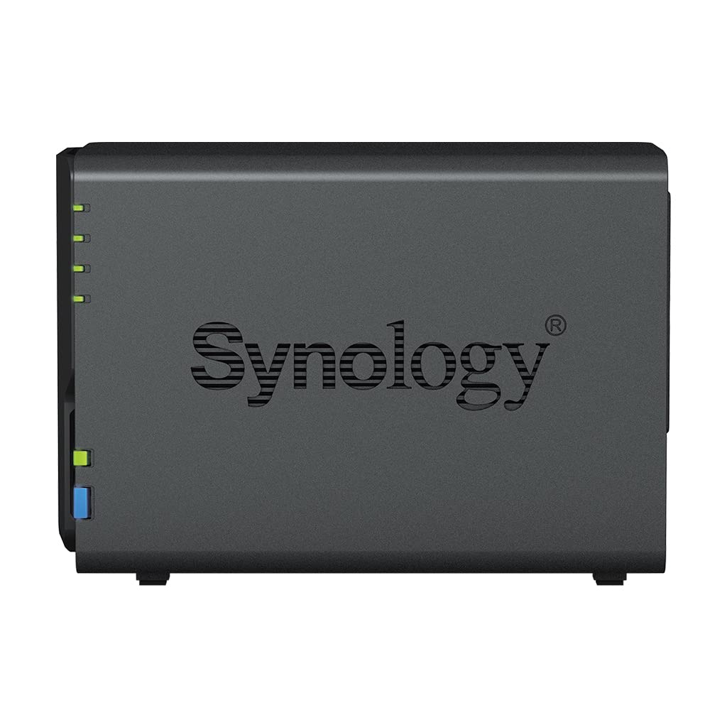 Synology Ds223 Diskstation Nas (Realtek Rtd1619B Quad-Core 2Gb Ram 1Xrj-45 1Gbe Lan-Port) 2-Bay With 2X 4Tb Wd Red Plus (Total 8