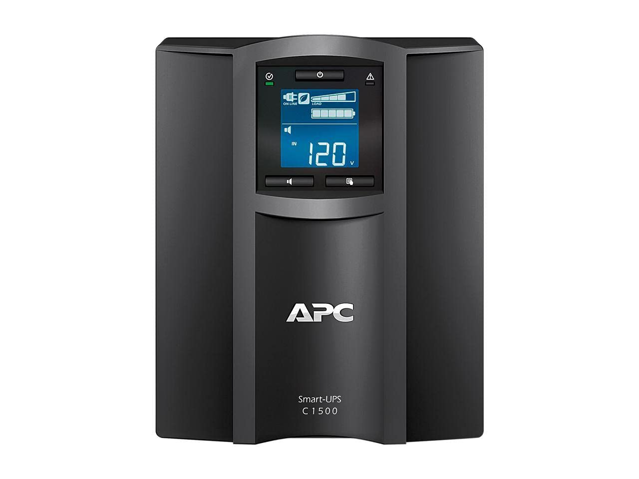 Apc 1500Va Smart Ups With Smartconnect, Smc1500C Sinewave Ups Battery Backup, Avr, 120V, Line Interactive Uninterruptible Power