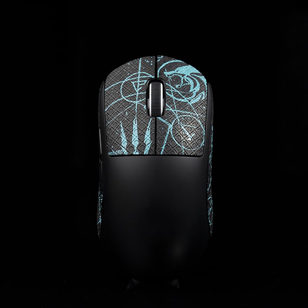 Hokeyio Mouse Grips For Logitech G Pro X Superlight Non Slip Suck Sweat Pre Cut Without Mouse Dark Blue 0.4Mm