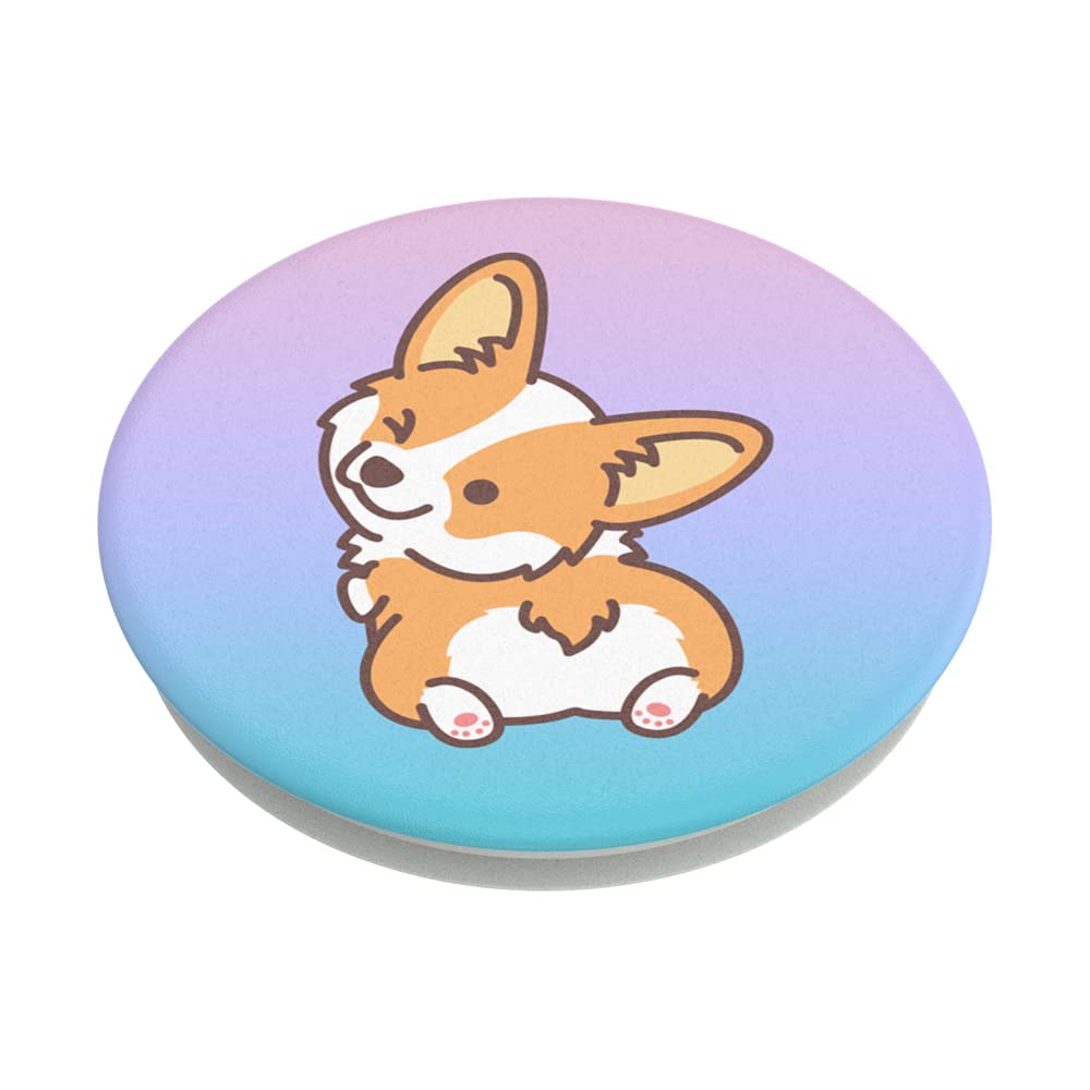 ????PopSockets Phone Grip with Expanding Kickstand, Animal PopGrip   Cheeky Corgi