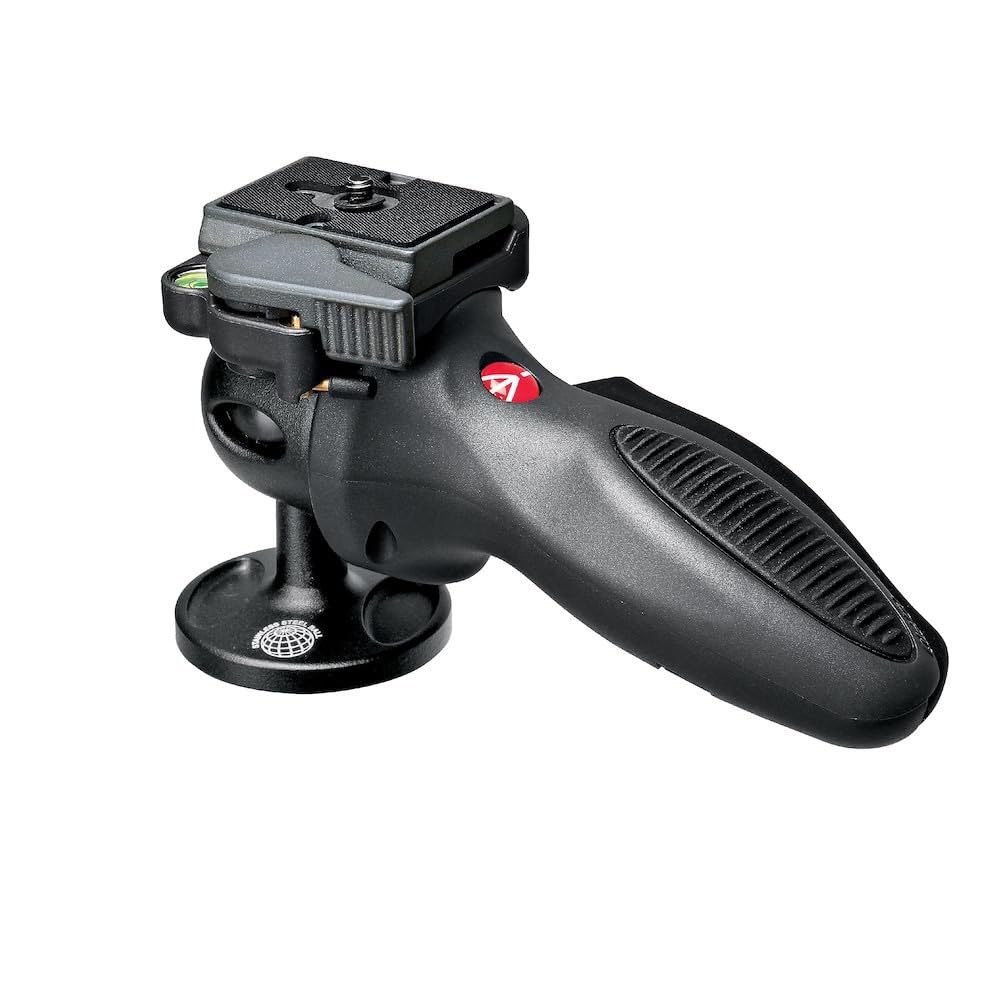 Manfrotto New Joystick Head, Holds Up To 4 Kg, Camera Ball Head, Lightweight And Compact, For Camera Tripods, Photography Equipment, For Content Creation, Vlogging