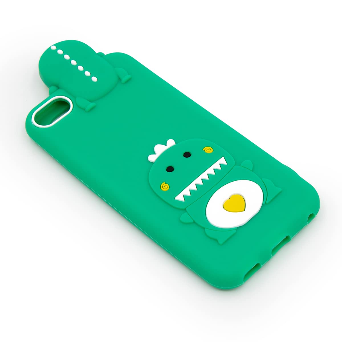 Megantree Cute Ipod Touch 7 Case, Little Dinosaur Ipod Touch 6 Case, Ipod Touch 5 Case, Animals Funny 3D Cartoon Soft Silicone S